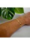 ITALIAN CHAIN STEEL GOLD BRACELET