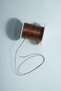 50 Meters 1 Mm Waxed Rope Cinnamon Brown Color Saddler Leather Sewing Necklace Jewelry Design Bracelet Rope - 6