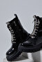 Kira Imported Stoned Patent Leather Boots - 4