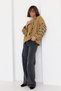 Women's Mustard New Season Raglan Sleeve Tassel Embroidered Cotton Blouse - 5