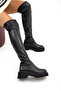 Women's Genuine Leather Casual Boots 33 46200 C Bn Czm Sk 22/23 - 4