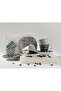 Coffee Cup Set Sunline 4 Pieces Coffee Cup Set for 2 People 80 Ml Black - 2