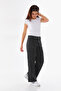 Loose Cut Girl's Jeans with Cargo Pockets - 7