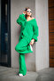 Cardigan Steel Knitted Suit - 6