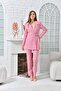 Pleated Suit Dusty Rose