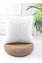 New Year Patterned Throw Pillow, New Year Themed Red Throw Pillow, Menesahome New Year Throw Pillow MerryChristmas - 5