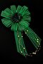 Green Bundle Ornament, Bride Groom Dowry Wedding Engagement Convoy Bride Car Circumcision Henna Ornament 5 Pieces - 3