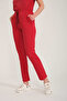 Lycra Scrubs Red Envelope Collar Doctor Nurse Uniform Unisex - 5
