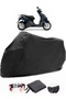 Piaggio FLY 125 3V Black Motorcycle Cover Waterproof Durable Fabric