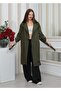 New Season Oversize Long Trench Coat Khaki - 4