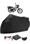 Steel Motor Classic 125 Black Motorcycle Tarpaulin Waterproof Durable Fabric