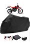 Kuba STR 250 Black Motorcycle Tarpaulin Waterproof Durable Fabric