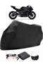 Suzuki GSX-R 250 Black Motorcycle Tarpaulin Waterproof Durable Fabric
