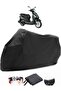 Yamaha D'elight Black Motorcycle Tarpaulin Waterproof Durable Fabric