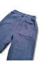 Boy's Tracksuit with Pockets Ribbed Knit Dark Blue - 2