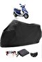 Kanuni Trex 125 Black Motorcycle Tarpaulin Waterproof Durable Fabric