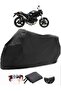 Ducati Monster 695 Compatible Black Motorcycle Tarpaulin Waterproof Durable Fabric