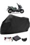 Kawasaki J300 Black Motorcycle Tarpaulin Waterproof Durable Fabric