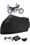 Falcon Comfort 150 Compatible Black Motorcycle Tarpaulin Waterproof Durable Fabric