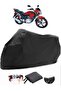 Bisan Tornado FKT 150 Black Motorcycle Tarpaulin Waterproof Durable Fabric