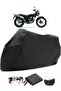 Suzuki VanVan 125 Black Motorcycle Tarpaulin Waterproof Durable Fabric