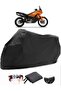 KTM 990 Adventure Black Motorcycle Tarpaulin Waterproof Durable Fabric