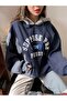 Unisex Suppose Pre Printed Gray Hooded Sweatshirt