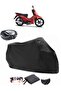 Kuba Ege 100 Backpack Compatible Black Motorcycle Tarpaulin Waterproof Durable Fabric