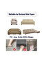 Bürümcük 3-Seater Sofa Cover. Stretch Stretch Elasticated Sofa Bed Couch Cover with Skirt - 5