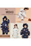 Winter Down Coats for Girl, Hooded Fleece Jacket (110 cm-4 Years / Rainbow Blue) - 2