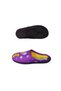 Girl's Purple-Yellow Love Figured Indoor Ultra Light Non-Slip Sole Girl's Slippers - 4