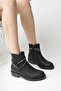 Black Matte Women's Stone Boots