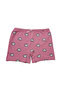 Girl's Cotton Pink Heart Patterned 2-Piece Boxers - 2
