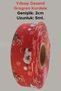 2CMX 5MTCHRISTMAS PATTERNED RED COLOR GROGREN RIBBON