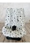 Baby Muslin Car Seat Stroller Cover Elastic - 3
