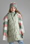 Girl's Fleece Lined Hooded Long Coat X6512a622au - 5