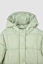 Girl's Fleece Lined Hooded Long Coat X6512a622au - 7