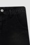 Girl's Paperbag Fit Jean Skirt X9923A622Au - 8