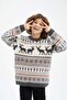 Boy's New Year Themed Crew Neck Sweater