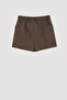 Girl's Patterned Shorts Socks Set of 2 - 4