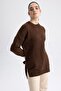 Relax Fit Crew Neck Tunic