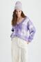 Oversize Fit V-Neck Cardigan - 6