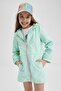 Girl's Waterproof Hooded Raincoat Z0237a623sp - 5