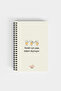 14*19 Lined Notebook with "Living for Yourself I'm Not Soothing" Themed