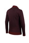 Men's Knitwear Burgundy Jacket with Zipper Pocket Detail Patterned Steel Knit - 4818K - 6