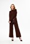 Double Knitwear Set with Chain Detail at the Waist - 5