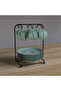 Cup Set Stand, Coffee Cup Hanger, Countertop with Saucer & 6-Piece Black Color - 3