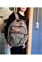 7184 Revilla Black Backpack School travel -15.6 Inch Laptop - Notebook Sport Canvas Cotton Fabric Bag - 7