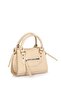Faux Leather Hand And Shoulder Bag