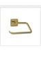 Gold Bathroom Accessory Set Towel Holder Paper Holder Bathrobe Holder Gold Complete Brass Material Bathroom Towel Holder - 3